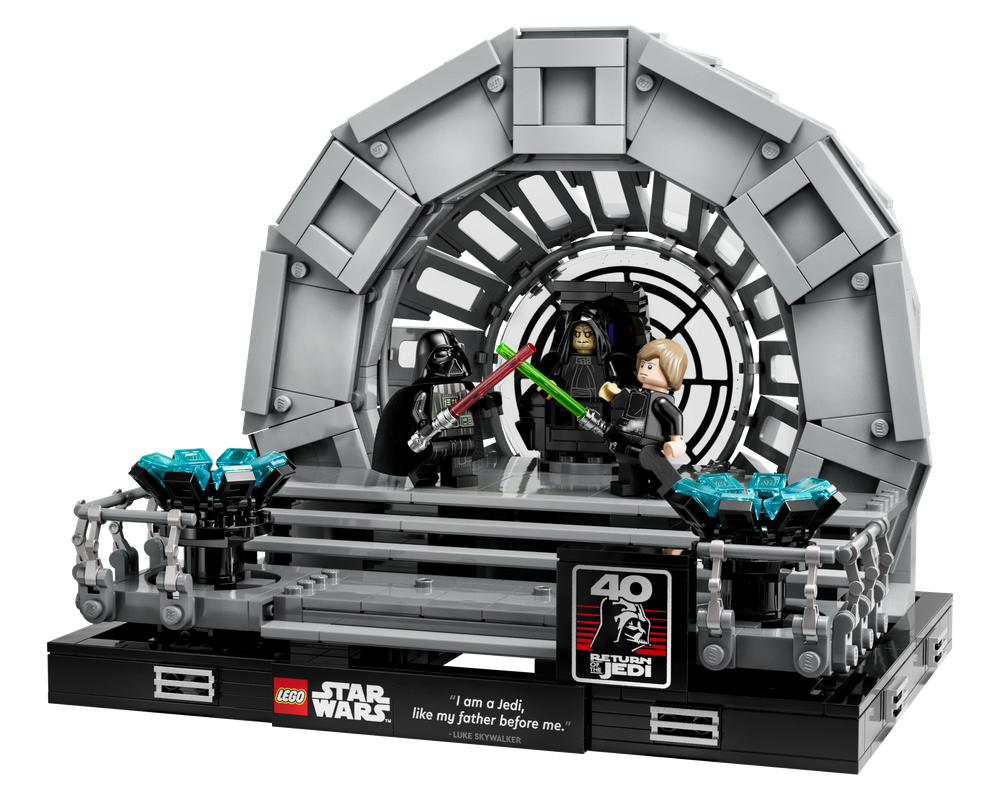 海外ブランド  LEGO Star (2023 Diorama Room Throne Emperor's 75352-1 Set 語学・辞書・学習参考書