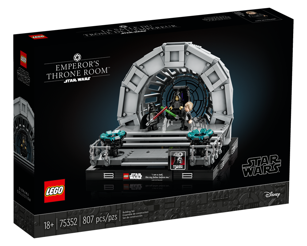 超特価激安の商品をすべて Emperor's 75352-1 Set LEGO Throne Star (2023 Diorama Room 語学・辞書・学習参考書