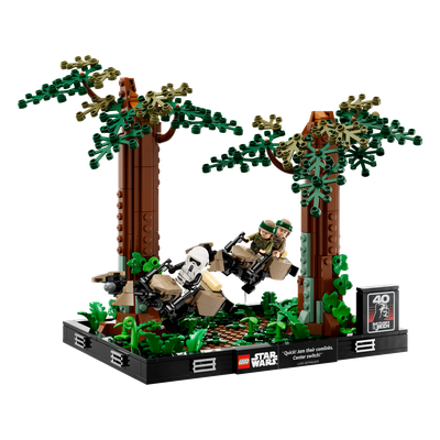 LEGO Endor Speeder Chase Diorama set 75353