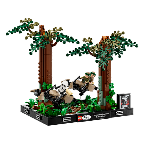 Endor Speeder Chase Diorama