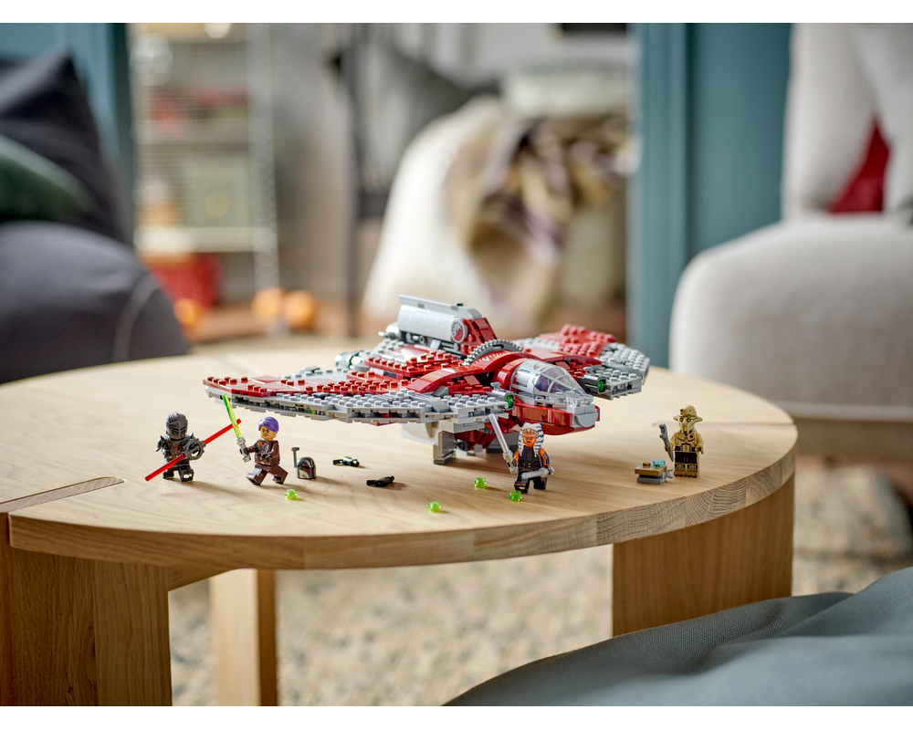 LEGO Set 75362-1 Ahsoka Tano's T-6 Jedi Shuttle (2023 Star Wars)