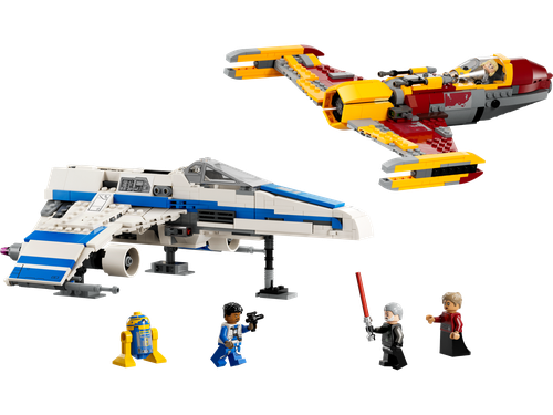 New Republic E-Wing vs. Shin Hati’s Starfighter