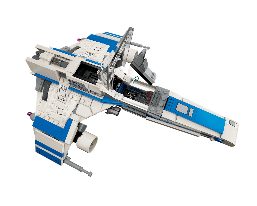 LEGO Set 75364-1 New Republic E-Wing vs. Shin Hati’s Starfighter (2023 ...