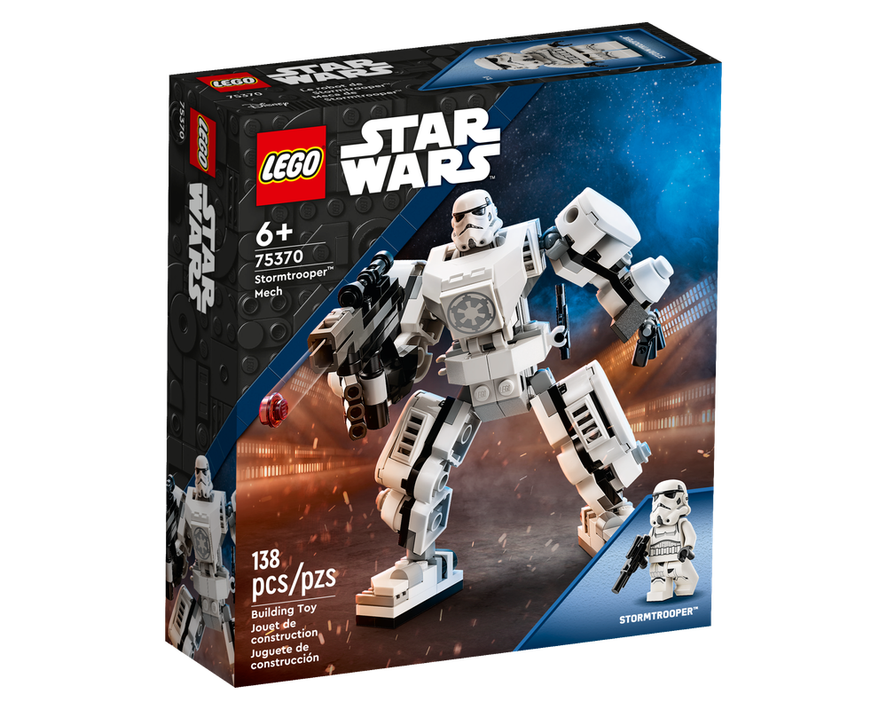 LEGO Set 75370-1 Stormtrooper Mech (2023 Star Wars) | Rebrickable 