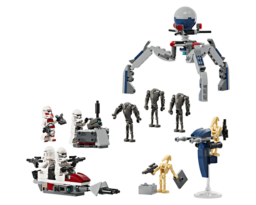 LEGO Set 75372-1 Clone Trooper & Battle Droid Battle Pack (2024