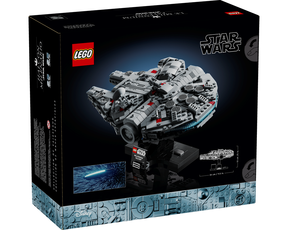 LEGO Set 75375-1 Millennium Falcon (2024 Star Wars) | Rebrickable ...