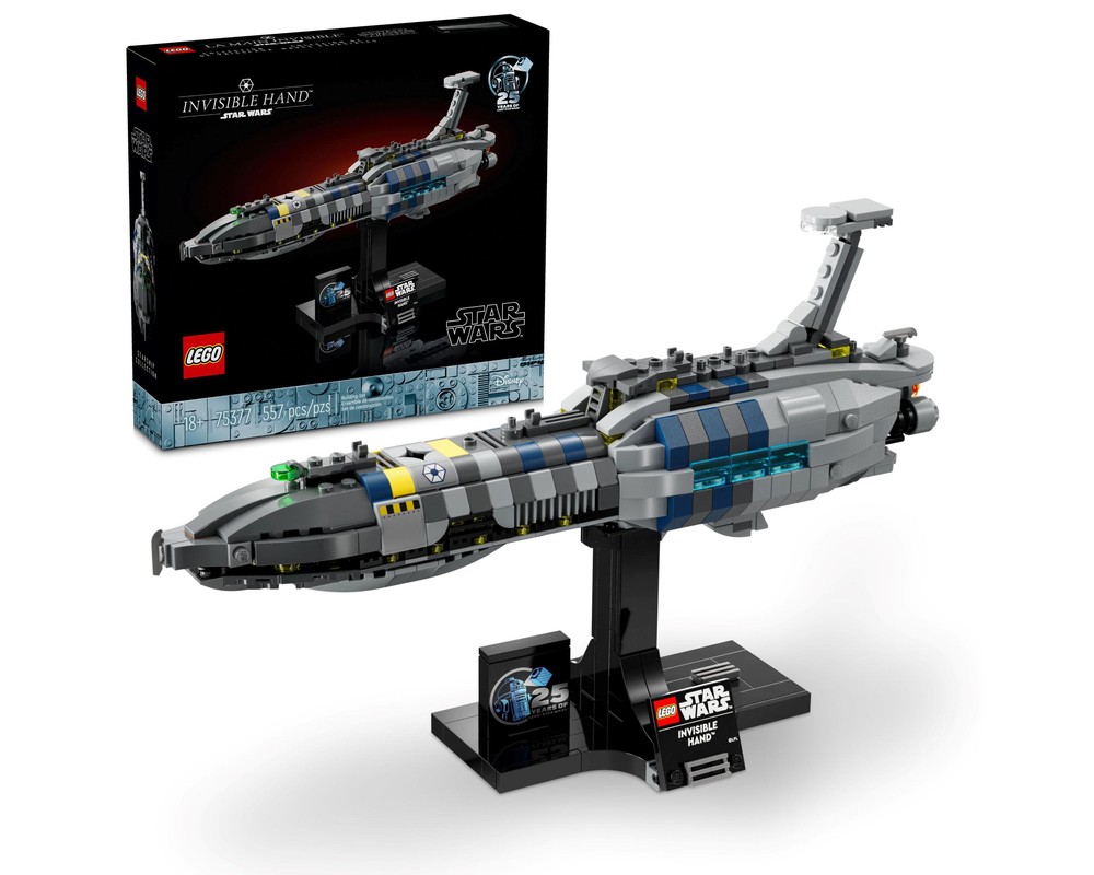 LEGO Set 75377-1 Invisible Hand (2024 Star Wars) | Rebrickable