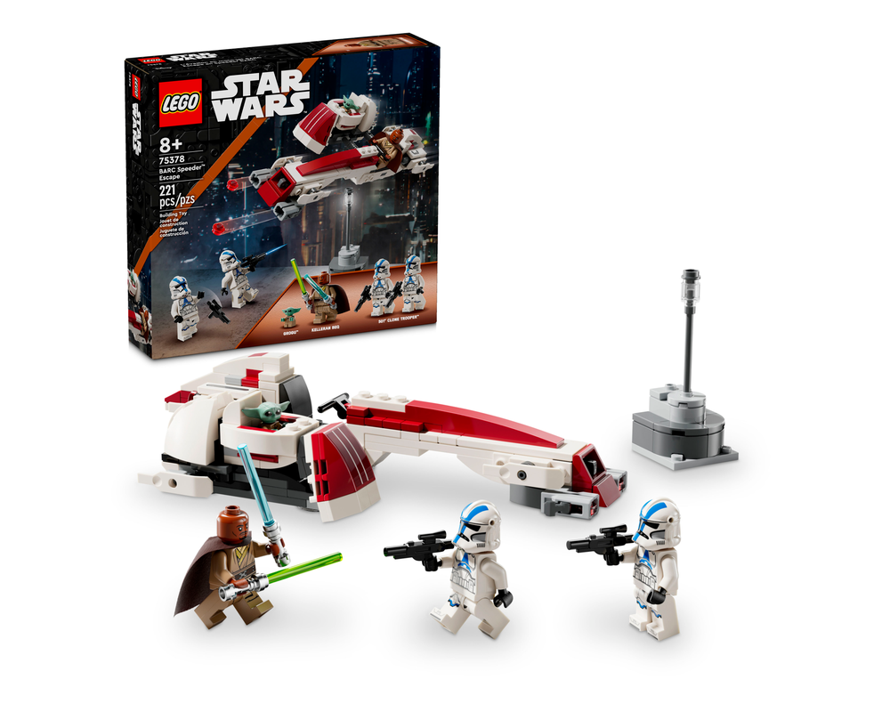 LEGO Set 75378-1 BARC Speeder Escape (2024 Star Wars