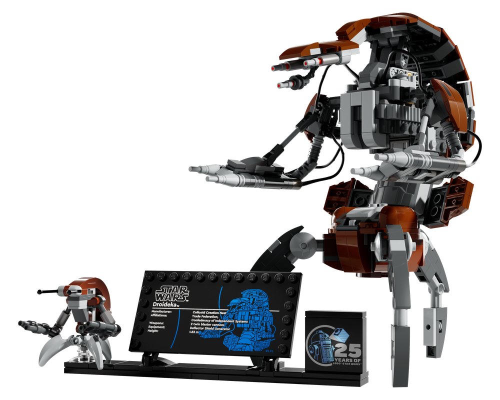 Lego Set 75381 1 Droideka 2024 Star Wars Rebrickable Build With Lego