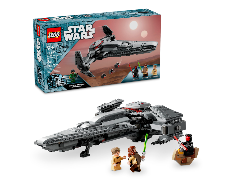 LEGO Set 75383-1 Darth Maul's Sith Infiltrator (2024 Star