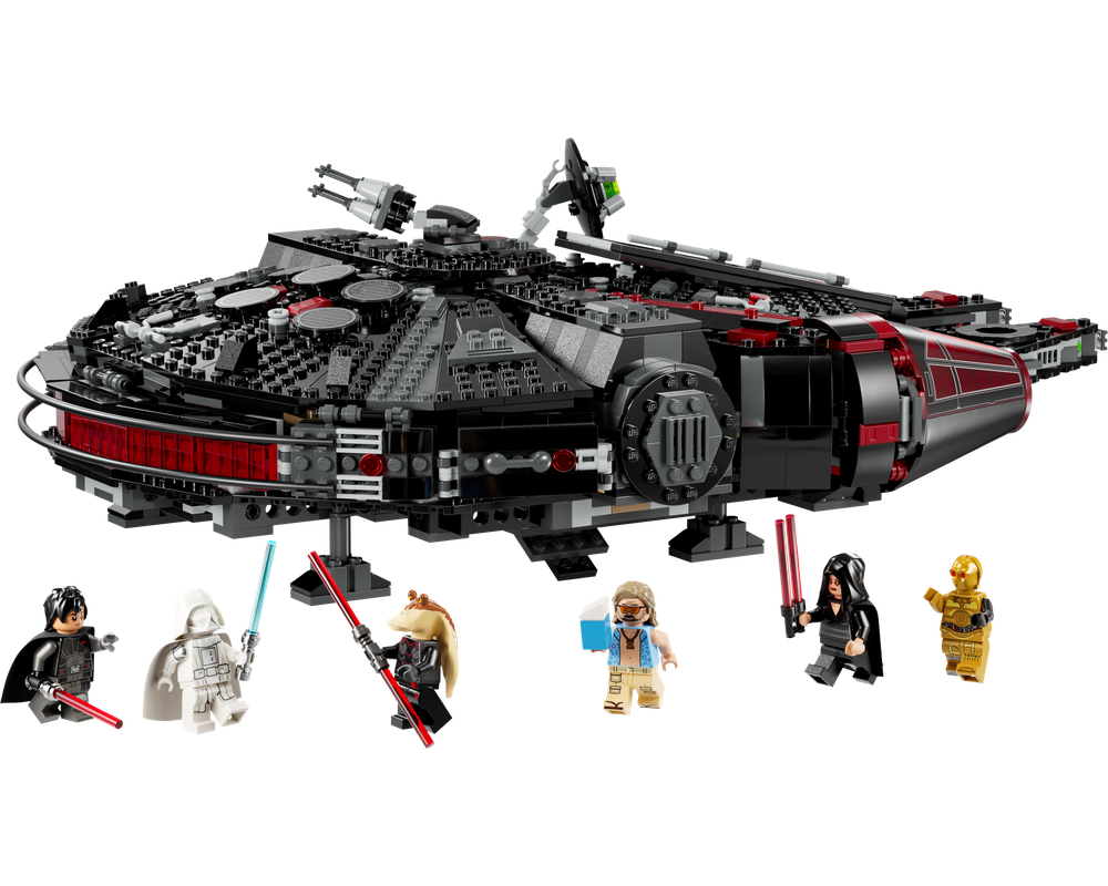 LEGO Set 75389-1 The Dark Falcon (2024 Star Wars) | Rebrickable - Build ...