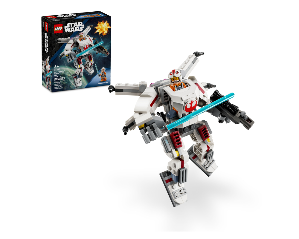 LEGO Set 75390-1 Luke Skywalker X-Wing Mech (2024 Star Wars ...