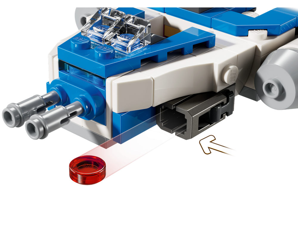 LEGO Set 75391-1 Captain Rex Y-Wing Microfighter (2024 Star Wars ...