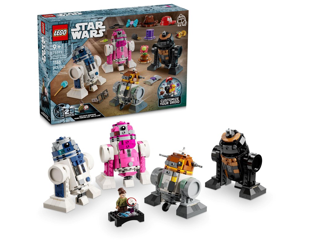 LEGO Set 75392-1 Creative Play Droid Builder (2024 Star Wars ...