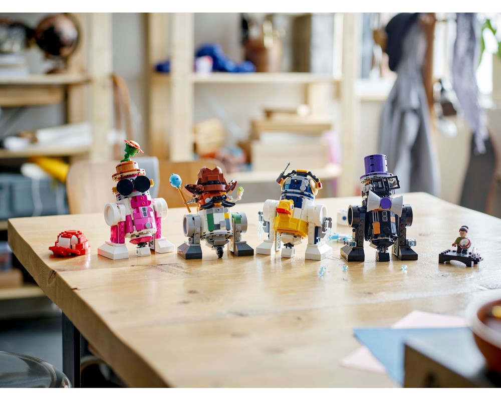 LEGO Set 75392-1 Creative Play Droid Builder (2024 Star Wars) | Rebrickable  - Build with LEGO, image size:1000x800