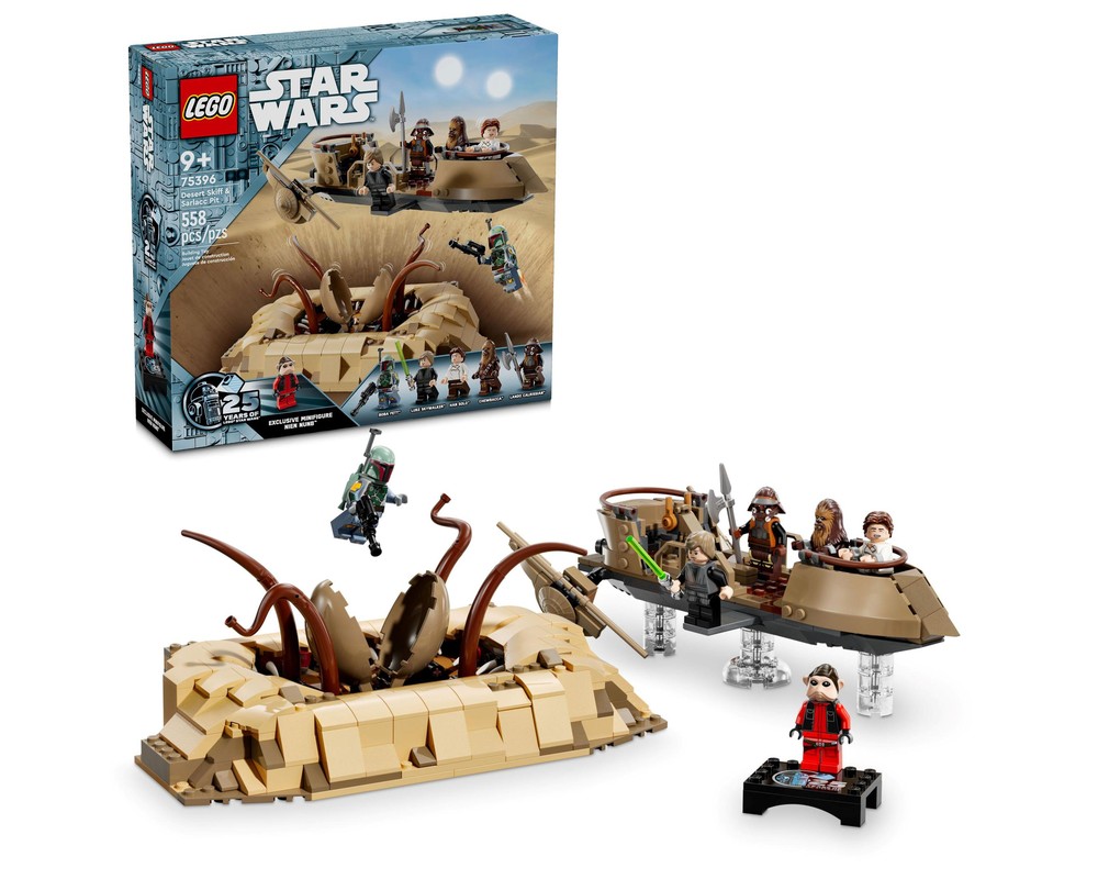 NOBページ LEGO Set 75396-1 Desert Skiff & Sarlacc Pit (2024 Star Wars