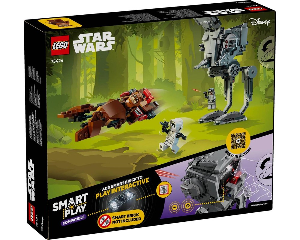LEGO Set 75424-1 AT-ST Attack on Endor (2026 Star Wars) | Rebrickable ...