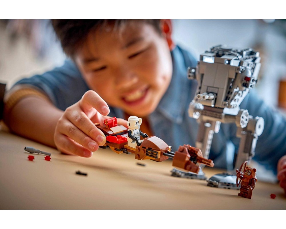LEGO Set 75424-1 AT-ST Attack on Endor (2026 Star Wars) | Rebrickable ...