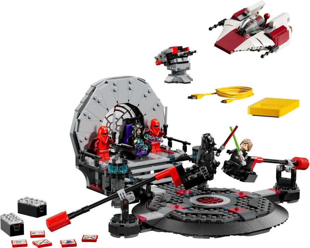 LEGO Set 75427-1 Throne Room Duel & A-Wing (2026 Star Wars ...