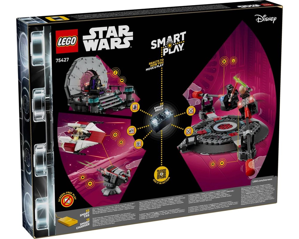 LEGO Set 75427-1 Throne Room Duel & A-Wing (2026 Star Wars ...