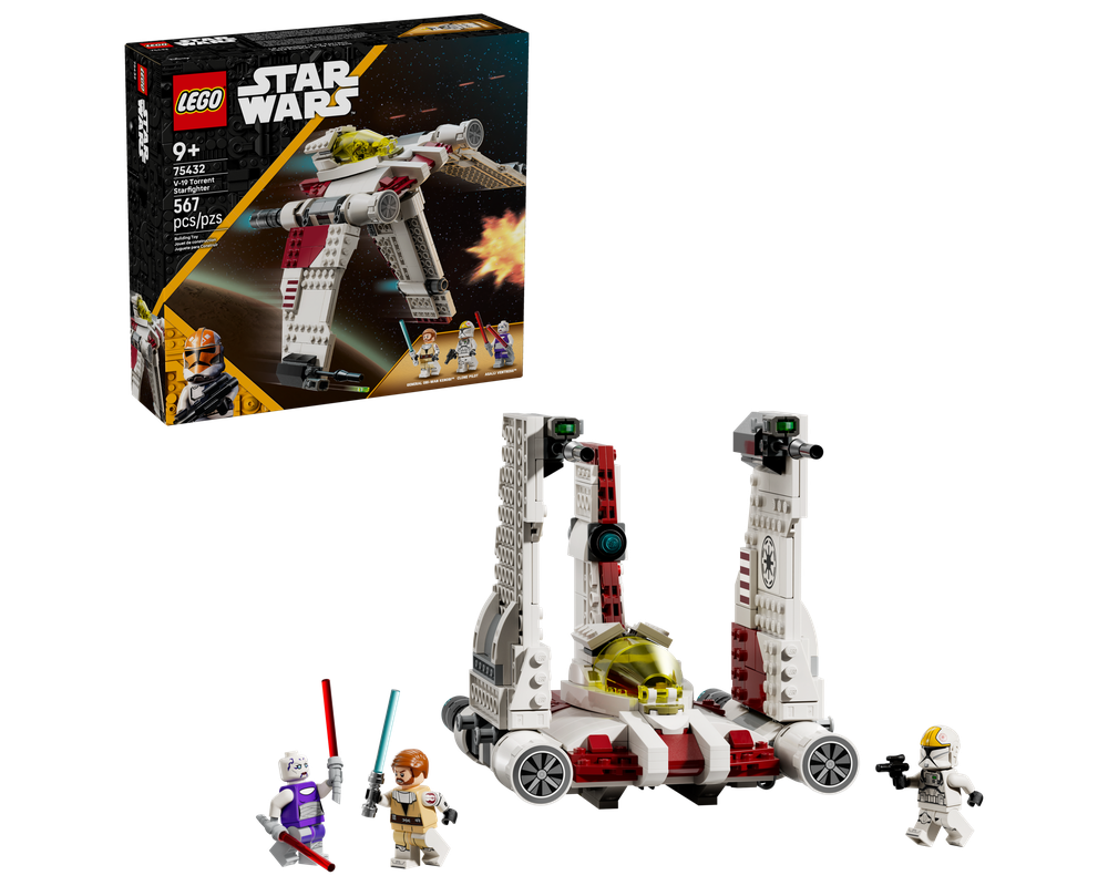 LEGO Set 75432-1 V-19 Torrent Starfighter (2025 Star Wars