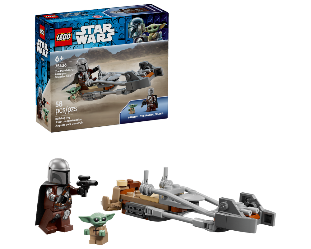 LEGO Set 75436-1 The Mandalorian & Grogu's Speeder Bike (2026 Star