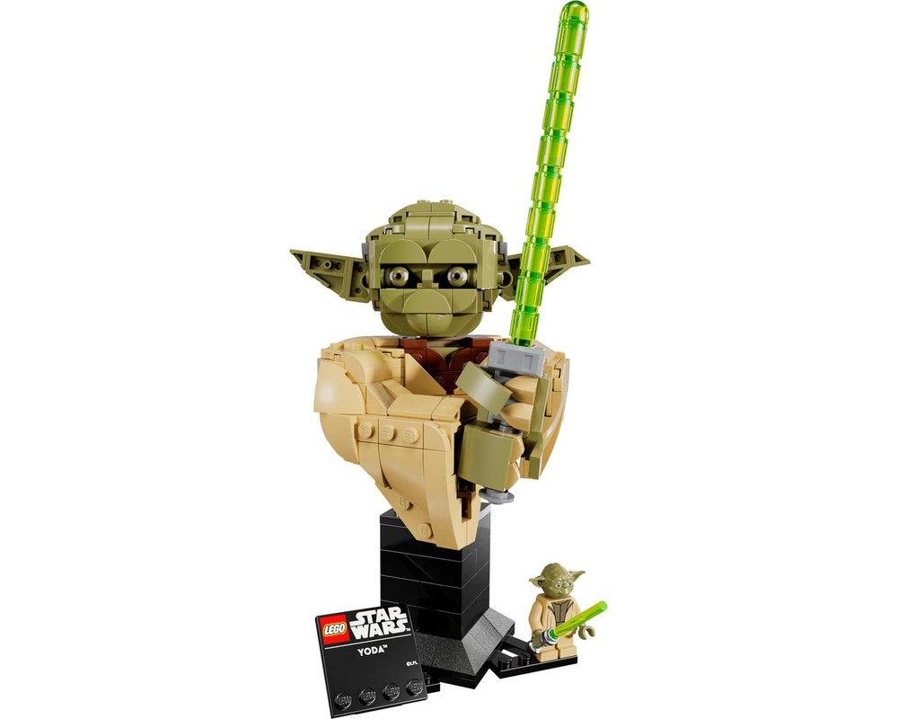 LEGO Set 75438-1 Yoda Bust (2026 Star Wars) | Rebrickable - Build