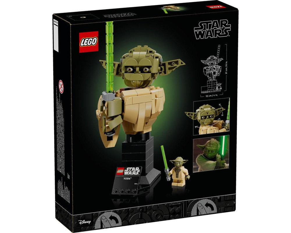 アリゾナフリーダム２０thモデル LEGO Set 75438-1 Yoda Bust (2026 Star Wars) | Rebrickable - Build