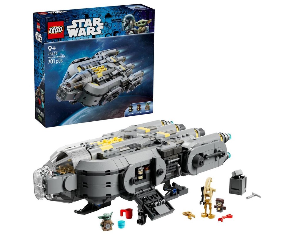 LEGO Set 75445-1 Anzellan Starship (2026 Star Wars) | Rebrickable