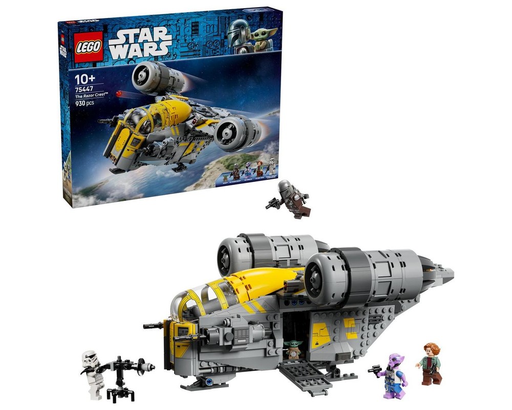 LEGO Set 75447-1 The Razor Crest (2026 Star Wars) | Rebrickable - Build ...
