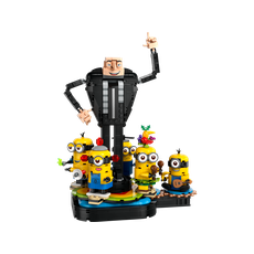 Brick-Built Gru and Minions (set 75582-1)