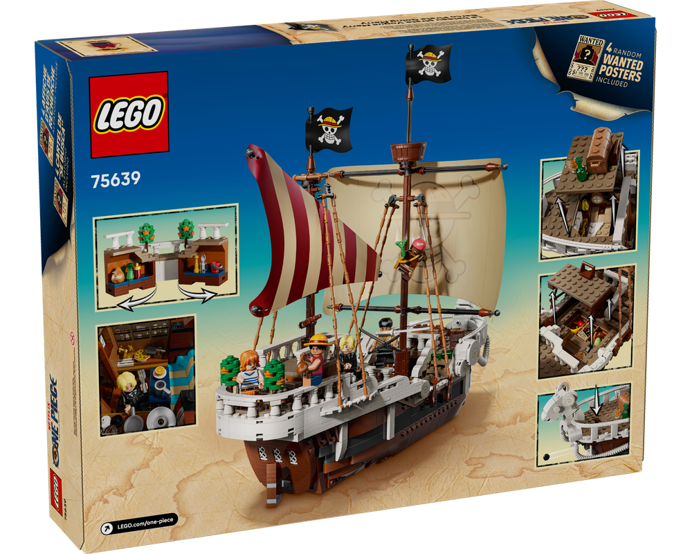 LEGO Set 75639-1 The Going Merry Pirate Ship (2025 One Piece