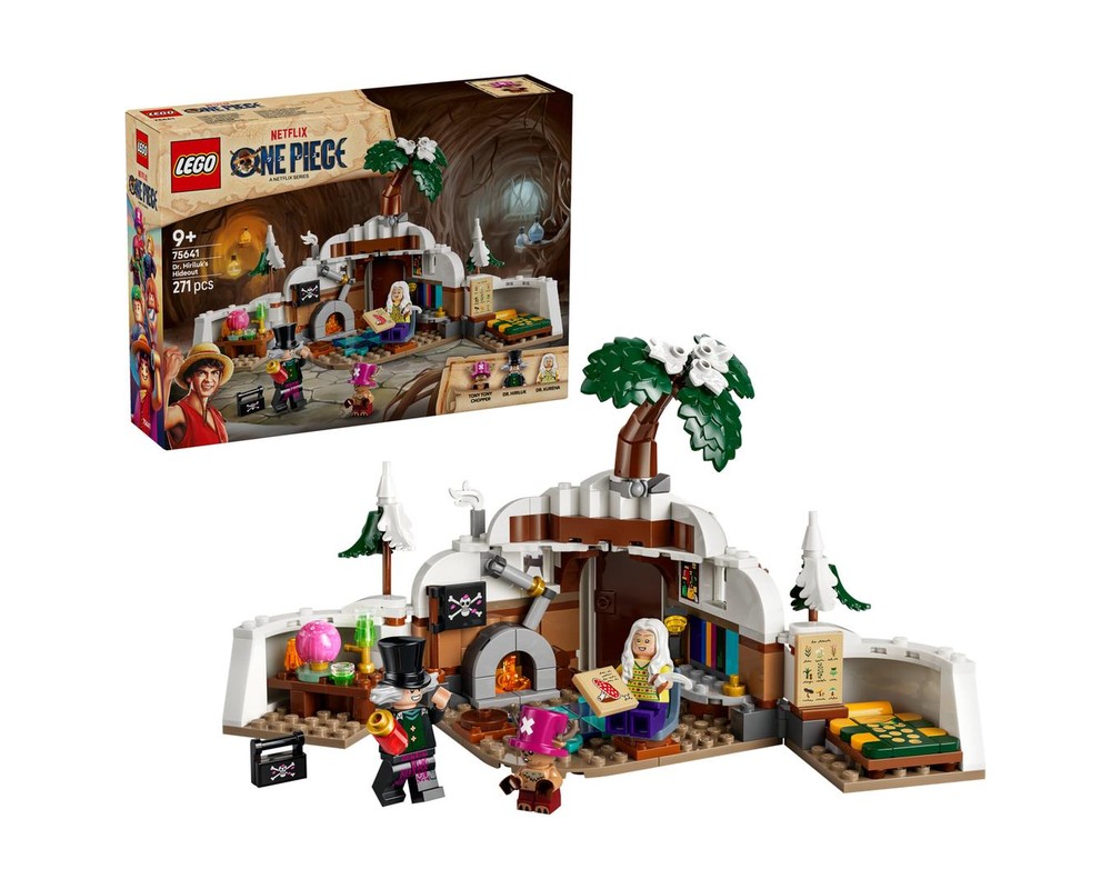 LEGO Set 75641-1 Dr. Hiriluk's Hideout (2026 One Piece) | Rebrickable ...