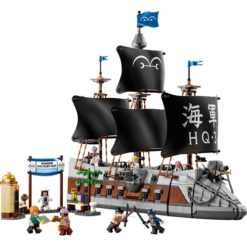 Garp's Marine Battleship