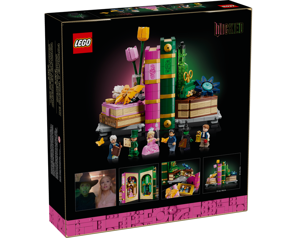LEGO Set 75691-1 Glinda & Elphaba Bookends (2025 Wicked