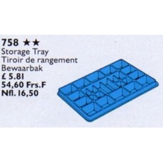 Storage Tray (set 758-1)