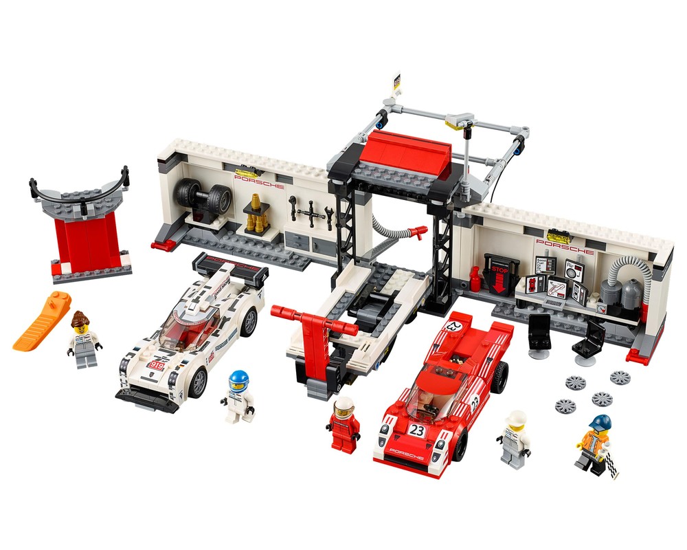 エクエル LEGO Set 75876-1 Porsche 919 Hybrid and 917K Pit Lane (2016 Speed