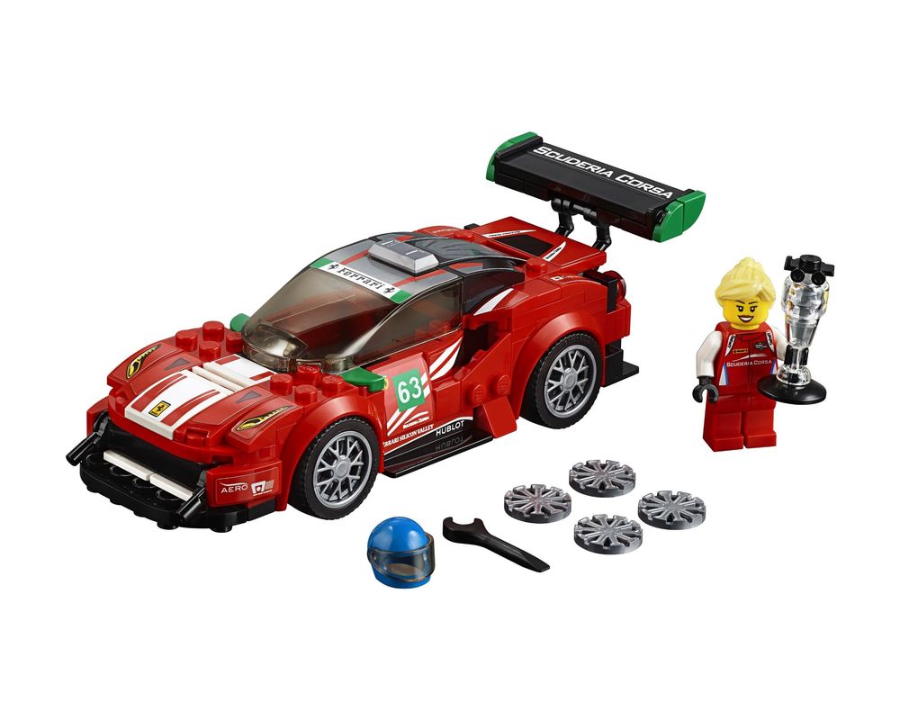 ambulance kantsten du er LEGO Set 75886-1 Ferrari 488 GT3 "Scuderia Corsa" (2018 Speed Champions) |  Rebrickable - Build with LEGO