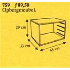 Storage Cabinet (set 759-1)