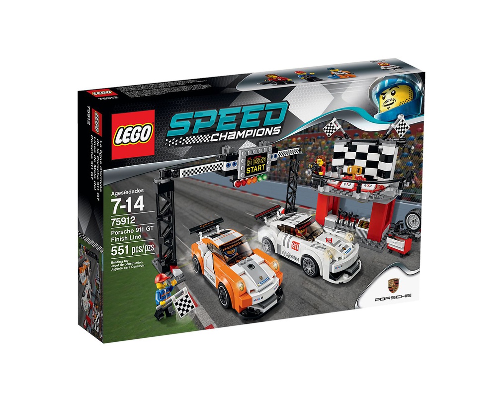 LEGO 75912 Speed Champions Porsche 911 GT Finish Line — Brick-a