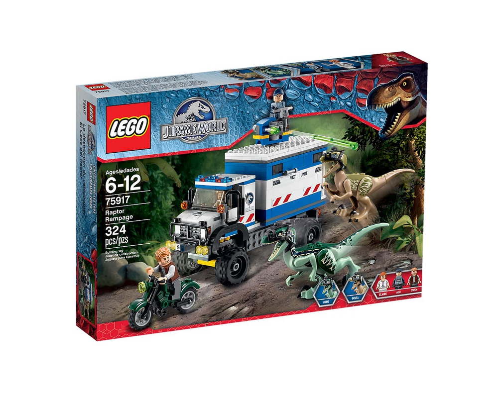 Lego Set 1 Raptor Rampage 15 Jurassic World Rebrickable Build With Lego