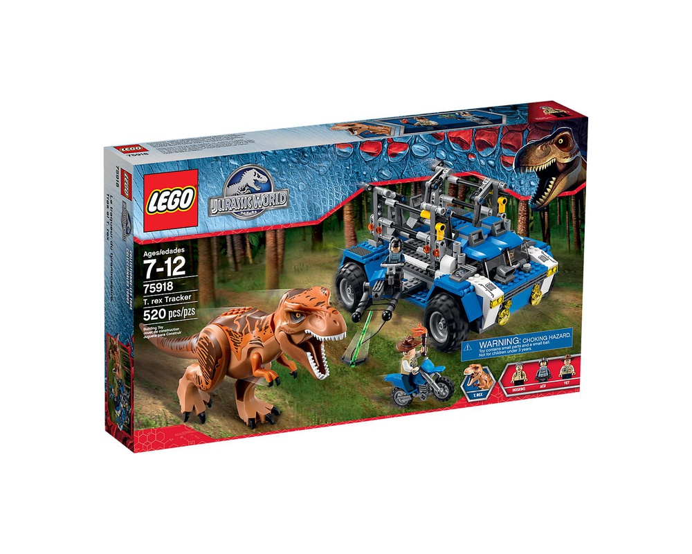 LEGO Set 75918-1 T-Rex Tracker (2015 Jurassic World) | Rebrickable Build LEGO
