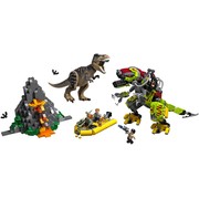 T. rex vs Dino-Mech Battle