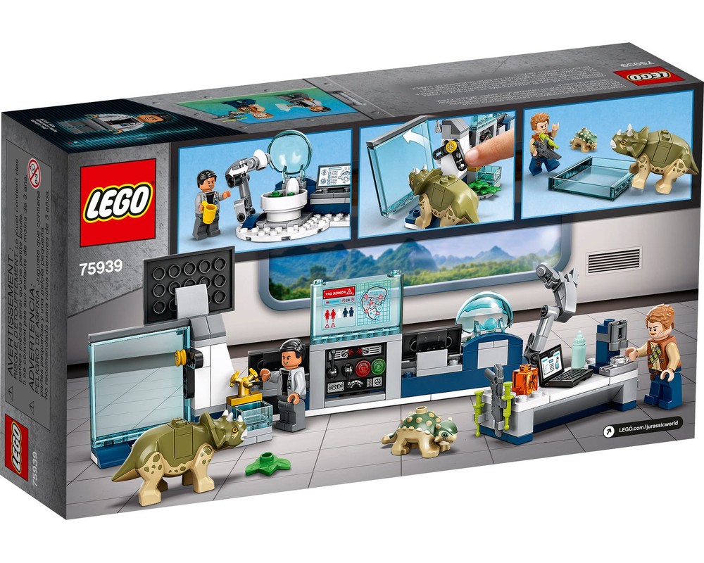 lego set 75939-1 - dr. wus laboratory