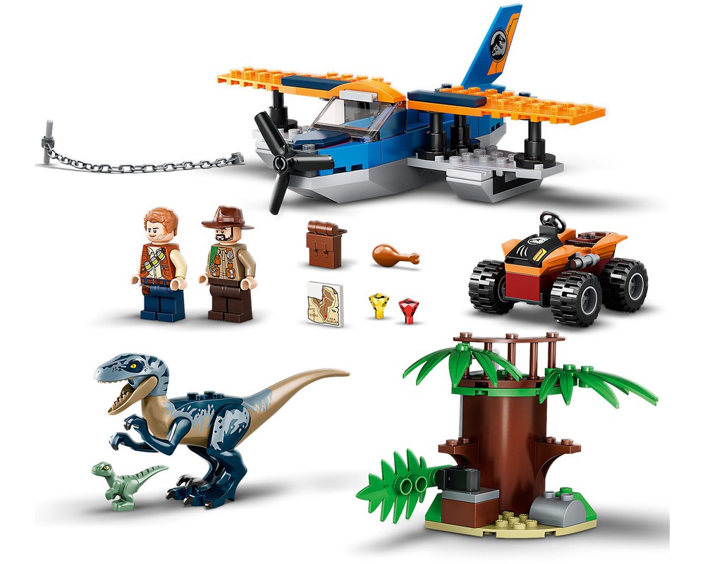 LEGO Set 75942 1 Velociraptor Biplane Rescue Mission 2020