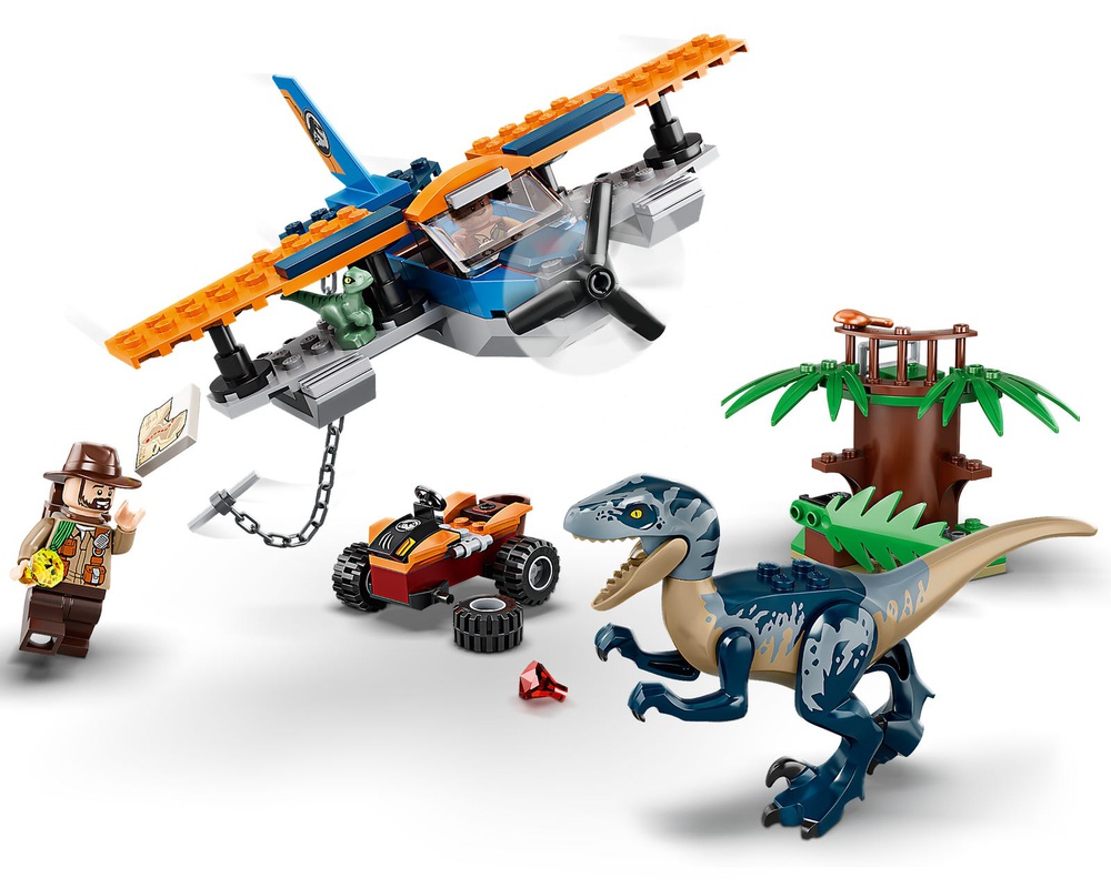 Lego Set 75942 1 Velociraptor Biplane Rescue Mission 2020 Jurassic World Rebrickable 