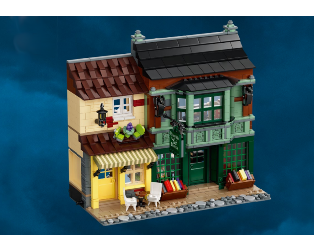 LEGO Set 75978-1-s3 Flourish & Blotts and Florean Fortescue's Ice