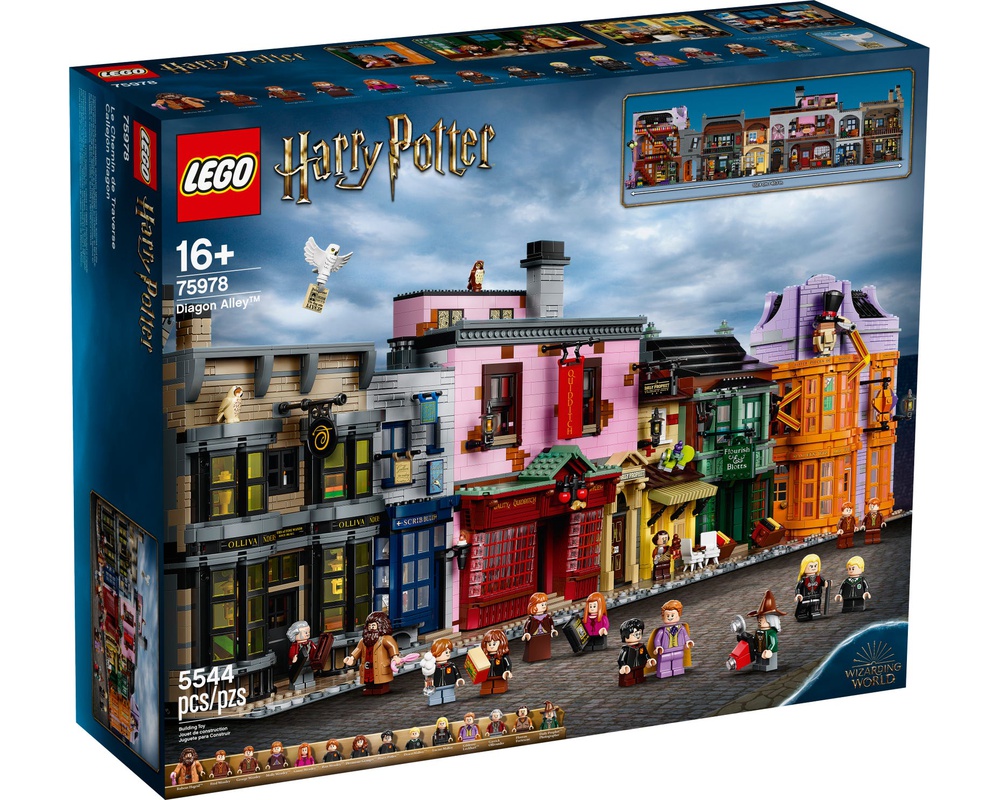 Test LEGO Harry Potter 75978 Chemin de Traverse - Brick Fanatics