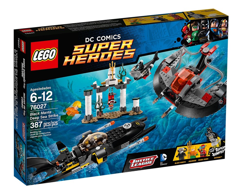 LEGO Set 76027-1 Black Manta Deep Sea Strike (2015 Super Heroes DC