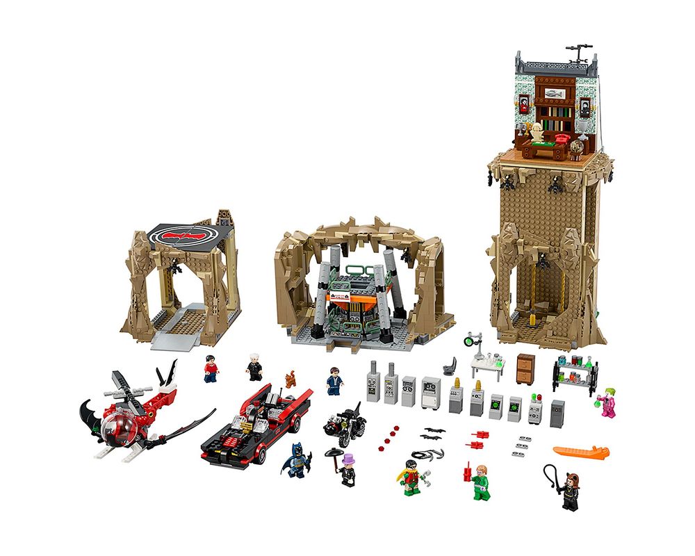 Validering Ejendomsret Tyranny LEGO Set 76052-1 Batman Classic TV Series - Batcave (2016 Super Heroes DC >  Batman) | Rebrickable - Build with LEGO